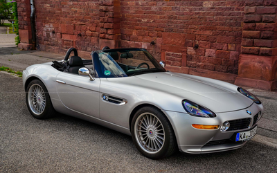 BMW Z8 (2001), Performance Paket, lückenloses Scheckheft, in Sammlerhand, Alpina Felgen