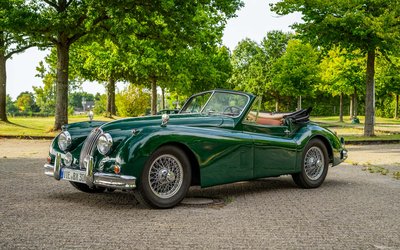 Jaguar XK140 Drophead Coupé (1956), Gutachten Note 2+, neuer Service durchgeführt, umfangreiche Investitionen getätigt