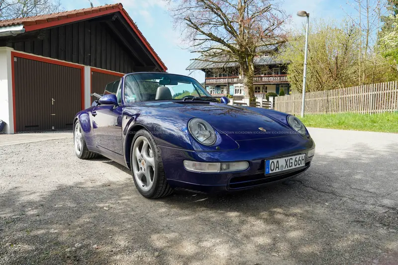 Porsche 911 993 Carrera 4, restored, equipped with a 3.8-liter engine, with a certification report (1995)