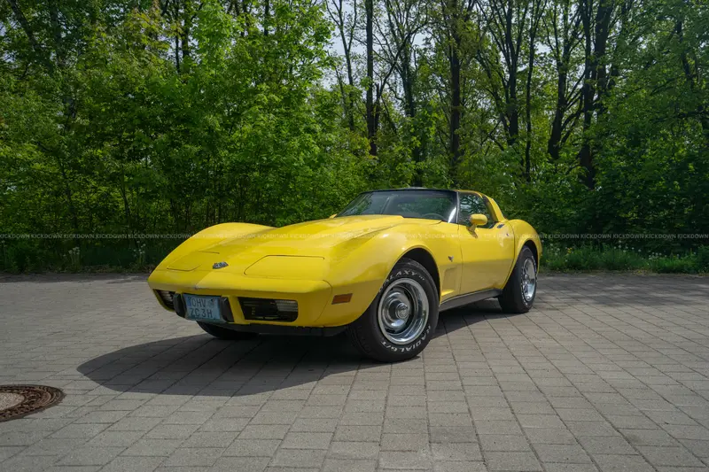 Chevrolet Corvette C3 (1978), 25 Jahre Sondermodell, neuer 383 cui Motor mit ca. 400 PS, H-Kennzeichen