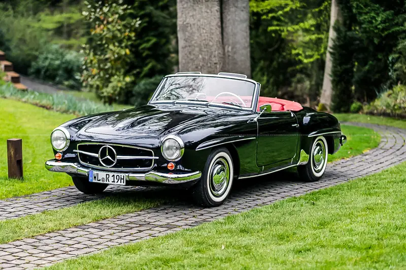 Mercedes-Benz 190SL (1958), vollständig restauriert, Spitzenzustand, Gutachten Note 1-