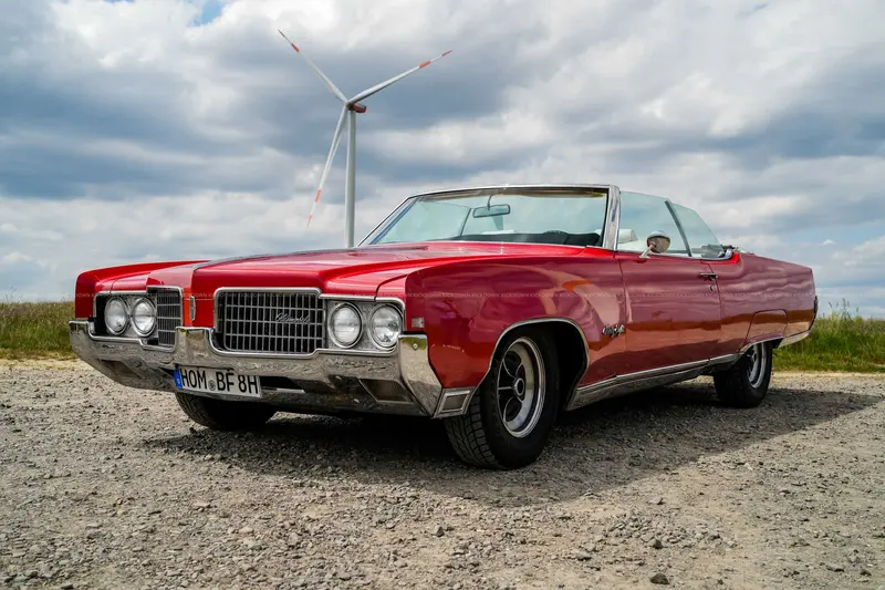 Oldsmobile Ninety-Eigth Cabriolet (1969) mit H-Kennzeichen, US-Import, Gutachten Note 2-, Motor revidiert