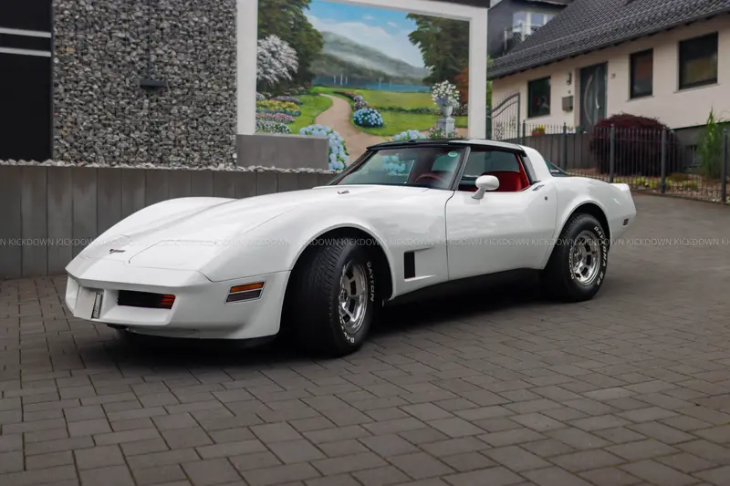 Chevrolet Corvette C3 (1980), U.S. import, H license plate, in very good overall condition