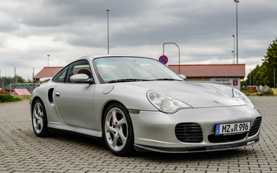 Porsche 996 Turbo Umfangreiche Investitionen Getriebe Gespült Scheckheft Gepflegt Klappenauspuff der Firma Tusche (2001)