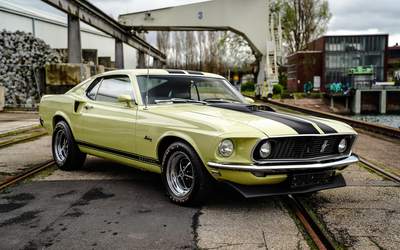 Ford Mustang I Fastback Restauriert Wertgutachten Note 1- Aus 2. Hand USA-Import (1969)