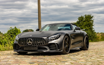 Mercedes Benz AMG GT R Roadster nur 750 Stück weltweit 130 km Tageszulassung Graphitgrau Magno (2021)