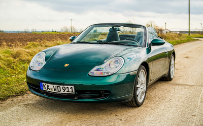 Porsche 996 Carrera Cabriolet Klappenauspuff Dt. Fahrzeug 2. Hand (2001)