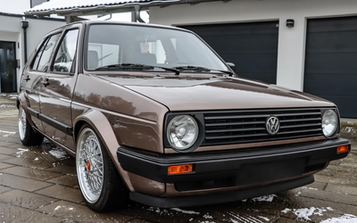 Volkswagen Golf II CL 1.8 Automatic Antelope Metallic Extensively restored 12,890 euros invested GX engine (1987)