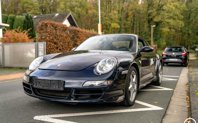 Porsche 911 997 Carrera 2 complete checkbook 2nd hand new engine from PZ (2004)