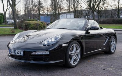 Porsche Boxster 987.2 (2010), full service history, convertible top in mint condition, extensive equipment