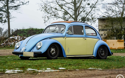 Volkswagen Beetle checkbook frame-off restored Beetle factory engine with 130hp (1957)