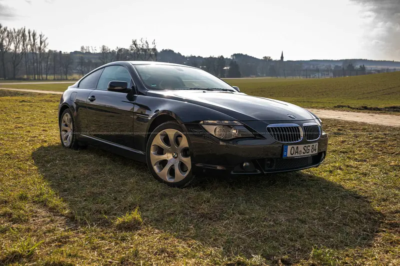 BMW 650i E63 from 2nd hand, complete checkbook, 14,000 € invested (2007)