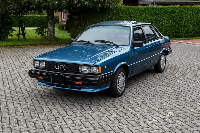 Audi 4000S (1984), restored, €11,000 invested, with H registration and current MOT