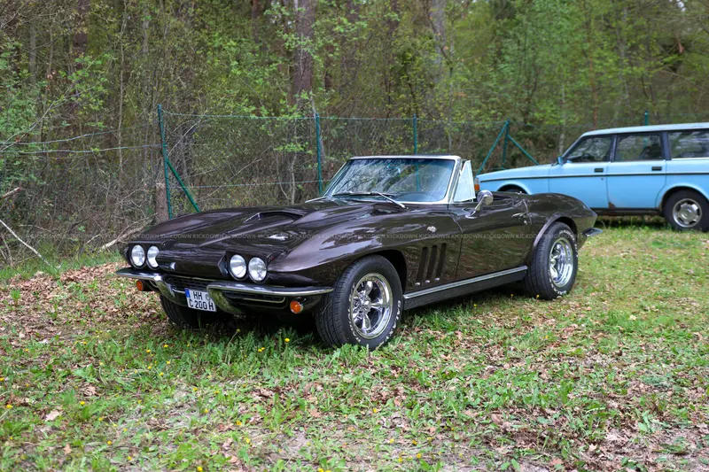 Chevrolet Corvette C2 Stingray Cabriolet (1966) restauriert, Tremec TKX Schaltgetriebe verbaut, Gutachten vorhanden