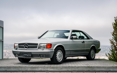Mercedes Benz C126 560, extensively restored, certificate grade 1, top condition (1990)