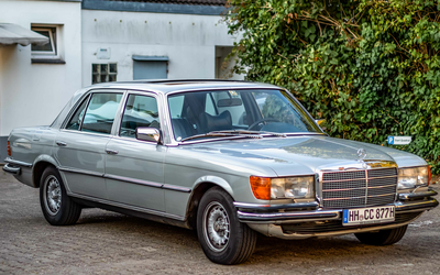 Mercedes-Benz W116 450 SEL Air conditioning electric windows (1975)