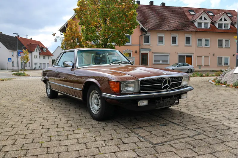Mercedes-Benz 450 SLC C107 (1979), sehr guter Originalzustand, Klimaautomatik, Schweizer Fahrzeug mit frischem deutschem TÜV und H-Kennzeichen