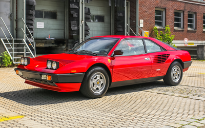 Ferrari Mondial V8 History Checkbook Rosso-Corso Timing Belt and Service New (1982)