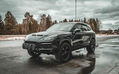 Porsche Cayenne, Offroad-Umbau durch Collin, V6-Dieselmotor (2010)