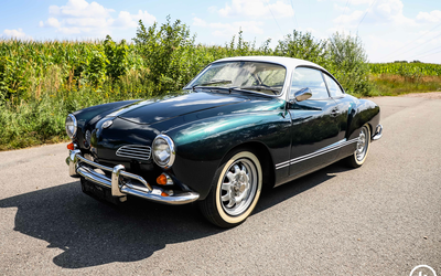 Volkswagen Karmann Ghia Type 14 1500 restored orig. Cardboard letter (1969)