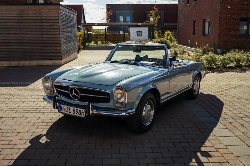 Mercedes-Benz W113 280SL Pagode (1970), umfassende Servicehistorie, komplett restauriert, seit 37 Jahren im aktuellen Besitz