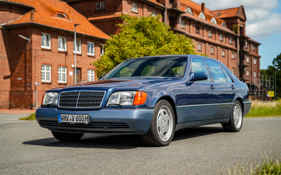 Mercedes Benz W140 600 SEL (1992), V12, collector's vehicle, partially overhauled engine, very extensive equipment