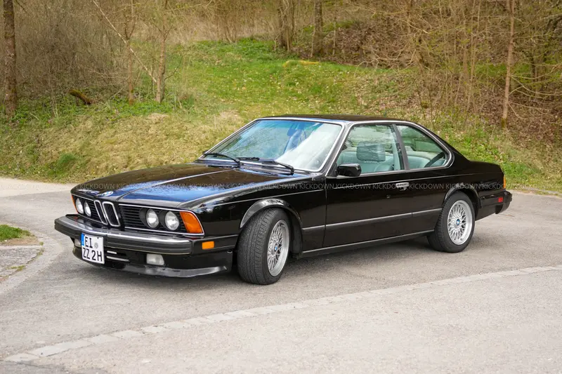 BMW 635 CSi L6 E24, inspection grade 2, extensive features, well-maintained overall condition (1987)