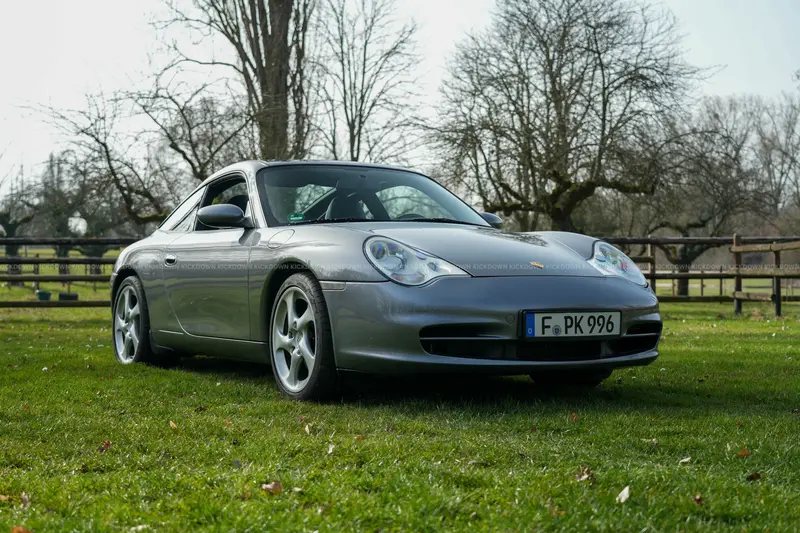 Porsche 911 996 Targa WLS (2004), seltenes X51-Powerkit, Handschalter, Scheckheft, Klimakompressor erneuert
