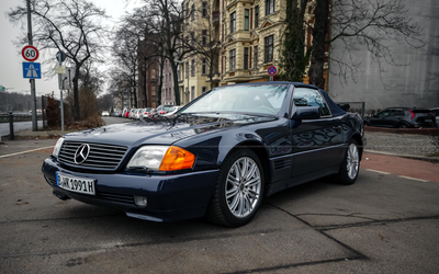 Mercedes-Benz R129 500 SL Roadster, Lückenloses Scheckheft, 14.000 € investiert (1991)