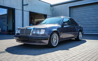Mercedes-Benz W124 500 E (1992), Sammlerfahrzeug, Erstlack, erst 78.963 Kilometer, technisch sehr guter Zustand, 18-Zoll AMG-Felgen