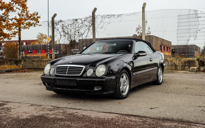 Mercedes Benz Clk 230 K Cabrio Lückenloses Scheckheft Wertgutachten Note 2- Neuer TÜV (2000)