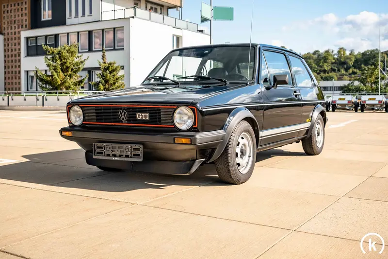 Volkswagen Golf 1 GTI steel rims Only 46,000 km hill climb conversion with 140hp and 5-speed unique (1979)