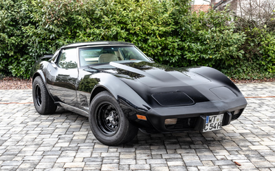 Chevrolet Corvette C3 in Schwarz Seit 1998 im Besitz Restauriert mit Wertgutachten (1978)