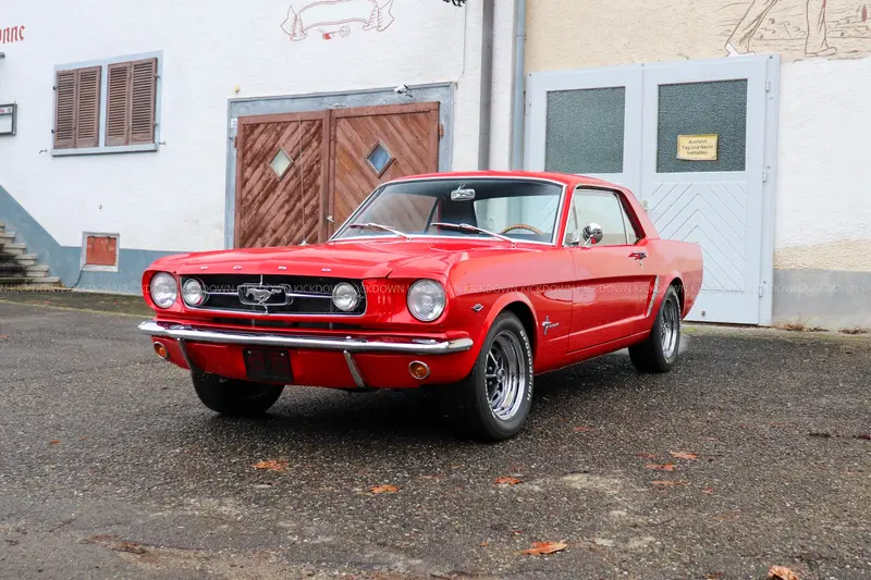 Ford Mustang Coupé A-Code (1965), komplett restauriert, sehr stimmiges Fahrzeug, Bewertung Note 1-