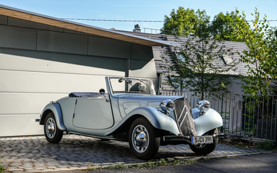 Citroën 11BL Légère Cabriolet Traction Avant very good condition with appraisal note 1 (1939)