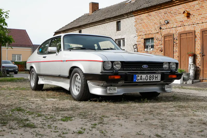Ford Capri III 2.8i (1981), Dekra Bewertung mit Note 2-, V6-Motor, Suhe Bodykit