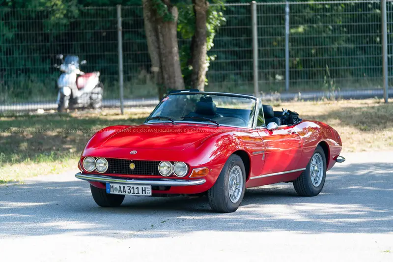 Fiat Dino 2000 Spider (1968), Classic Analytics Note 2-, nur 1133 gebaute Exemplare, dokumentierte Investitionen von ca. 13.250€