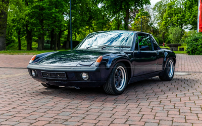 Porsche 914/6 (1970), mit 2,7-Carrera-RS-Rennmotor, 300 PS, erst 25.500 Kilometer, 2. Hand