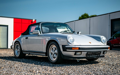 Porsche 911 3.2 Carrera Cabrio Sondermodell "25 Jahre 911" G 50 Getriebe (1989)