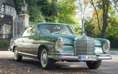 Mercedes-Benz W111 220 Seb Coupé Restauriert Getriebe Revision 2+(1965)