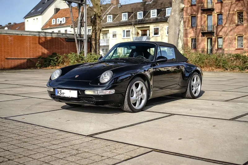 Porsche 911 Carrera 993 Convertible in Black Extensively Restored Transmission Revised With Appraisal Note 2 (1995)