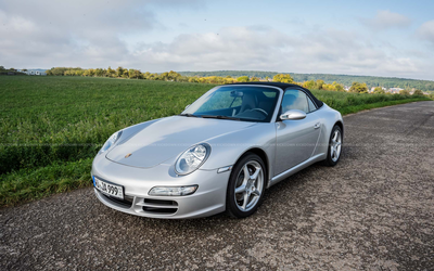 Porsche 911 997 Carrera Cabriolet (2008), traceable history, full service history, well-maintained overall condition