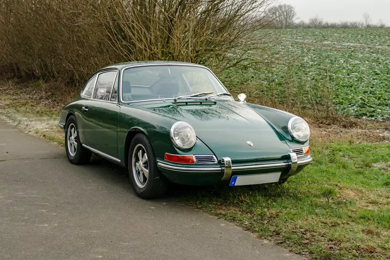 Porsche 912 (1968), leistungsgesteigert auf ca. 100 PS, Irischgrün, sehr gepflegtes Fahrzeug, frischer Service