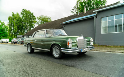 Mercedes-Benz W111 250 SE Coupé (1966), owned by the seller for 34 years, restored, with sunroof