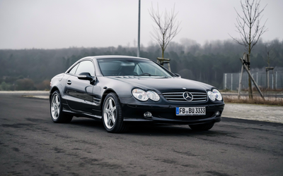 Mercedes-Benz R230 SL 500 Cabriolet, erstklassiger Zustand, Lückenloses Scheckheft, 8.000 € investiert