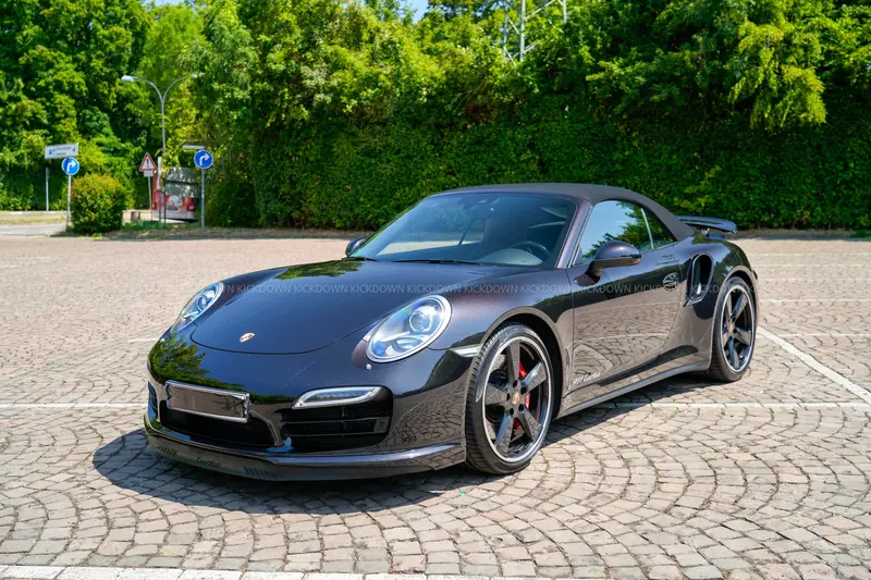Porsche 911 991 Turbo Cabriolet mit Porsche Approved Garantie, lückenloses Scheckheft, neuer Service durchgeführt (2014)