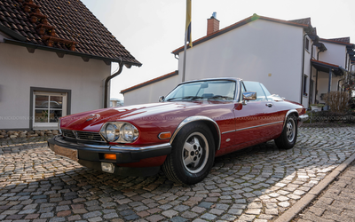 Jaguar XJ-S seltenes Hess & Eisenhardt Cabriolet-Modell, Gutachten Note 2, mit H-Kennzeichen (1986)