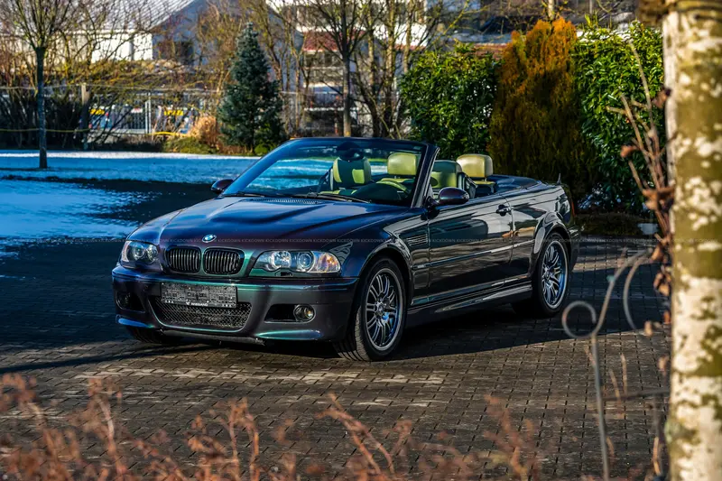 BMW E46 M3 Cabriolet in Skarabäus Grün Metallic Scheckheft Gepflegt (2002)