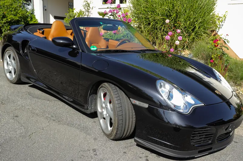 Porsche 996 911 Turbo Cabriolet Aus 1. Hand Nur 24.000 km Unfallfrei Lückenloses Scheckheft Hardtop (2004)