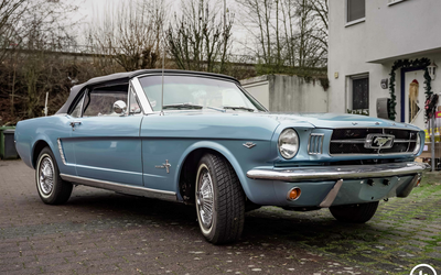 Ford Mustang Cabrio Frame-Off Restauriert mit Historie Blaumetallic aus 2. Hand absoluter Traumzustand (1965)